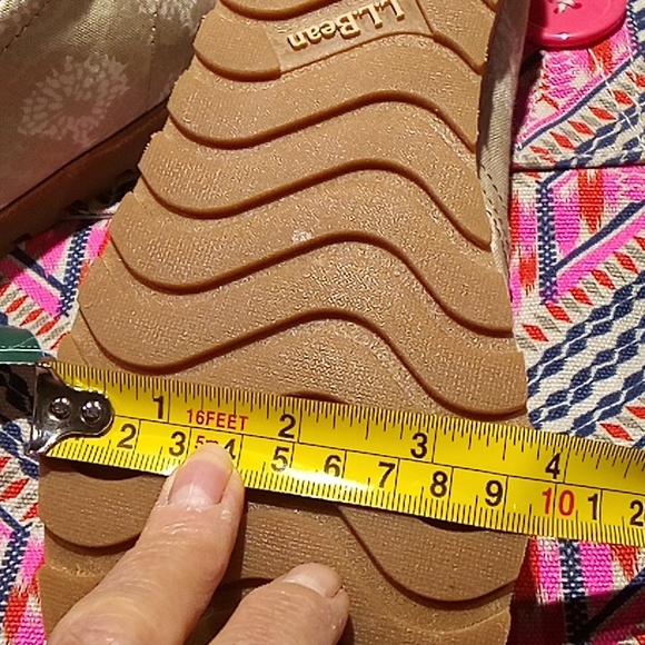 LL Bean Canvas Boat Shoes, ladies size 9.5 - Picture 11 of 13